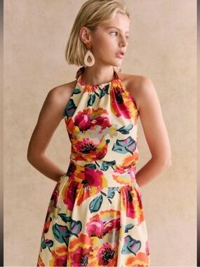 Sezane Floral Top Blouse